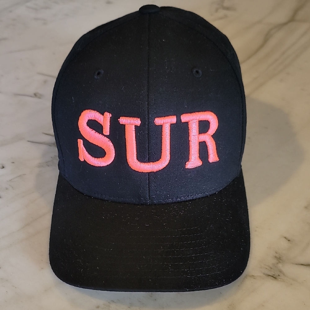 SUR Vanderpump Rules FAN MERCH Black Cap with Pink Embroidery L/XL
